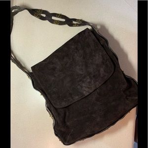 Kooba suede purse